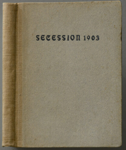 -Katalog der siebenten Kunstausstellung der Berliner Secession.