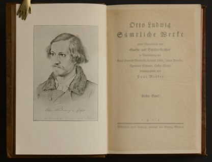 Otto. -Sämtliche Werke unter Mitwirkung des Goethe- und Schiller-Archivs in Verbindung mit Hans-Heinrich Borcherdt