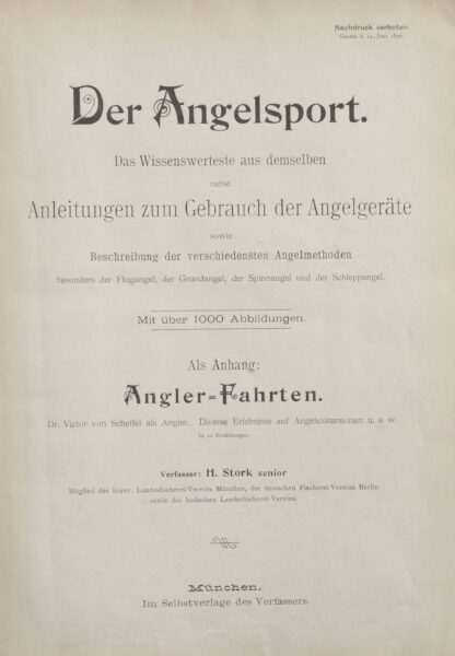 H(ermann). -Der Angelsport.