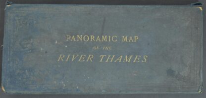 (William B.). -Panoramic Map of the Thames and Medway.