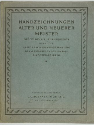 -Wertvolle Handzeichnungen alter und neuer Meister des XV. bis XIX. Jahrhunderts