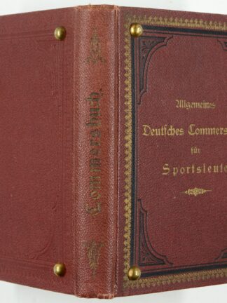 -Allgemeines Deutsches Commersbuch für Sportsleute.