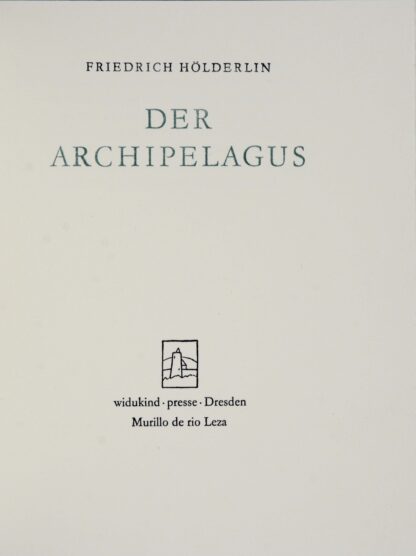 Friedrich. -Der Archipelagus.
