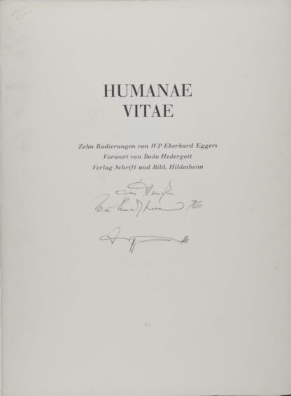 W.P.Eberhard. -Humanae Vitae.