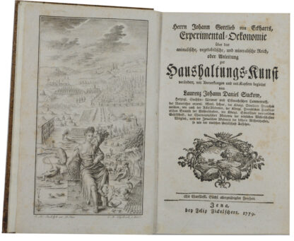 Johann Gottlieb von. -Experimental-Oekonomie über das animalische