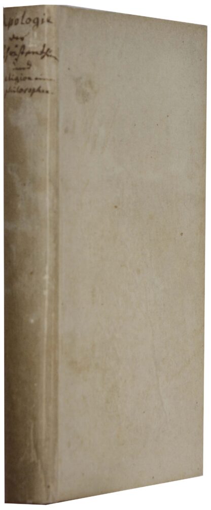 Georg Friedrich). -Kurze Apologie des Chritenthums nebst einem Entwurf der Religion eines christlichen Philosophen.