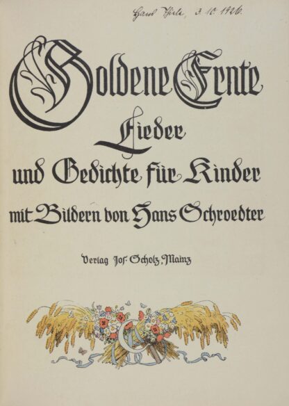 Hans. -Goldene Ernte.