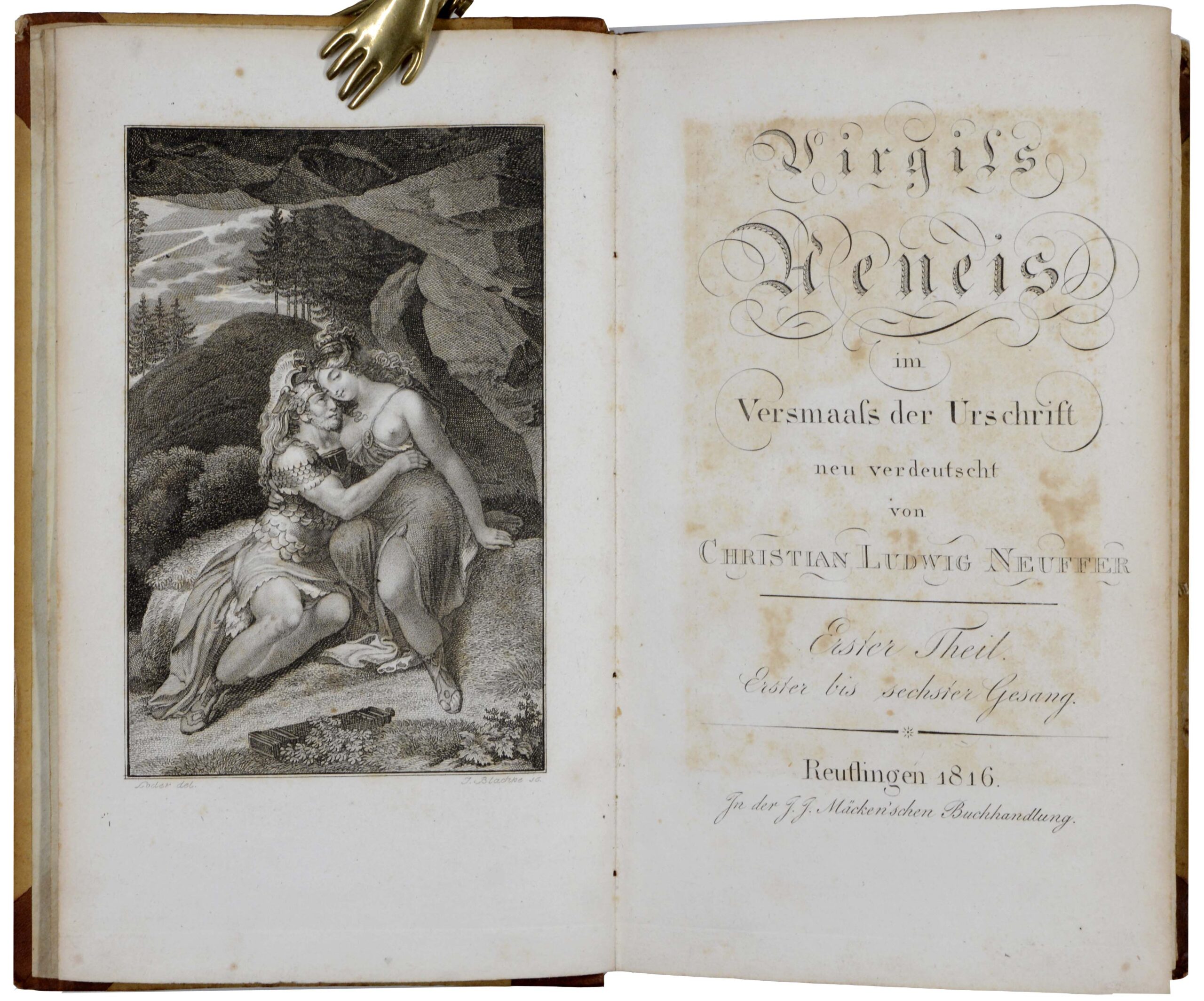 P. -Aenis im Versmaass der Urschrift neu verdeutscht von