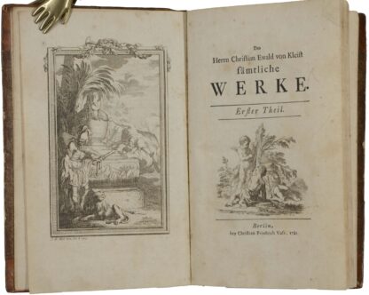 Ewald Christian von. -Sämtliche Werke.
