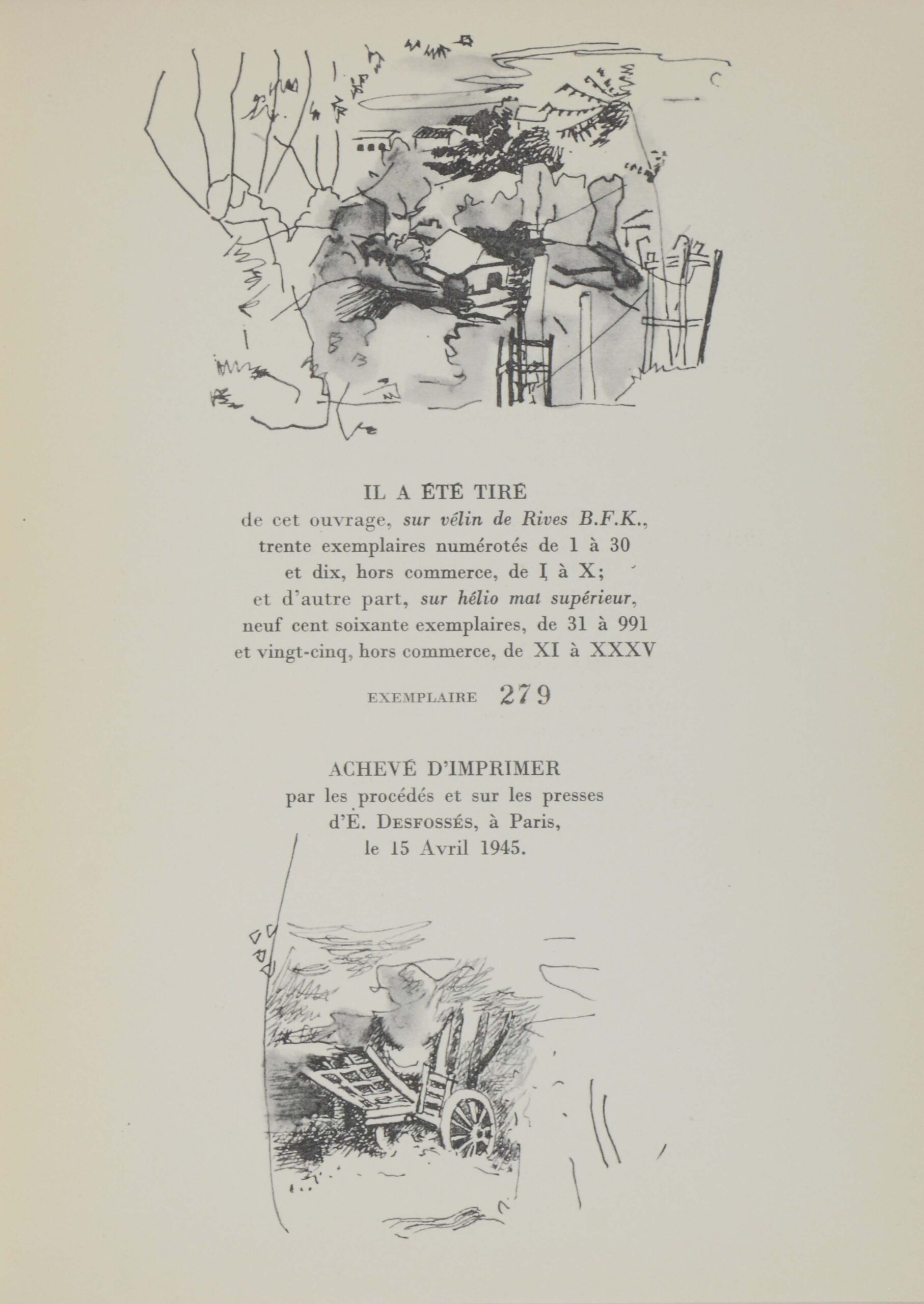 ELUARD, Paul. Doubles d'Ombre. <br />Poèmes et dessins. – Bild 4