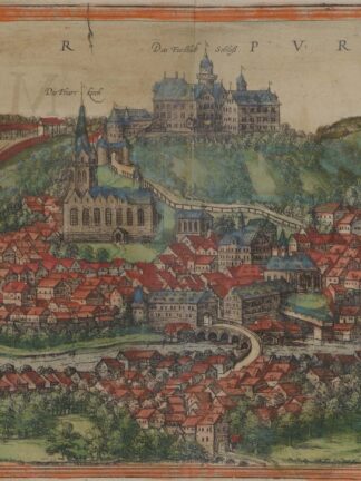 -Marpurg. Martpurgum urbs Hassiae Metropolis