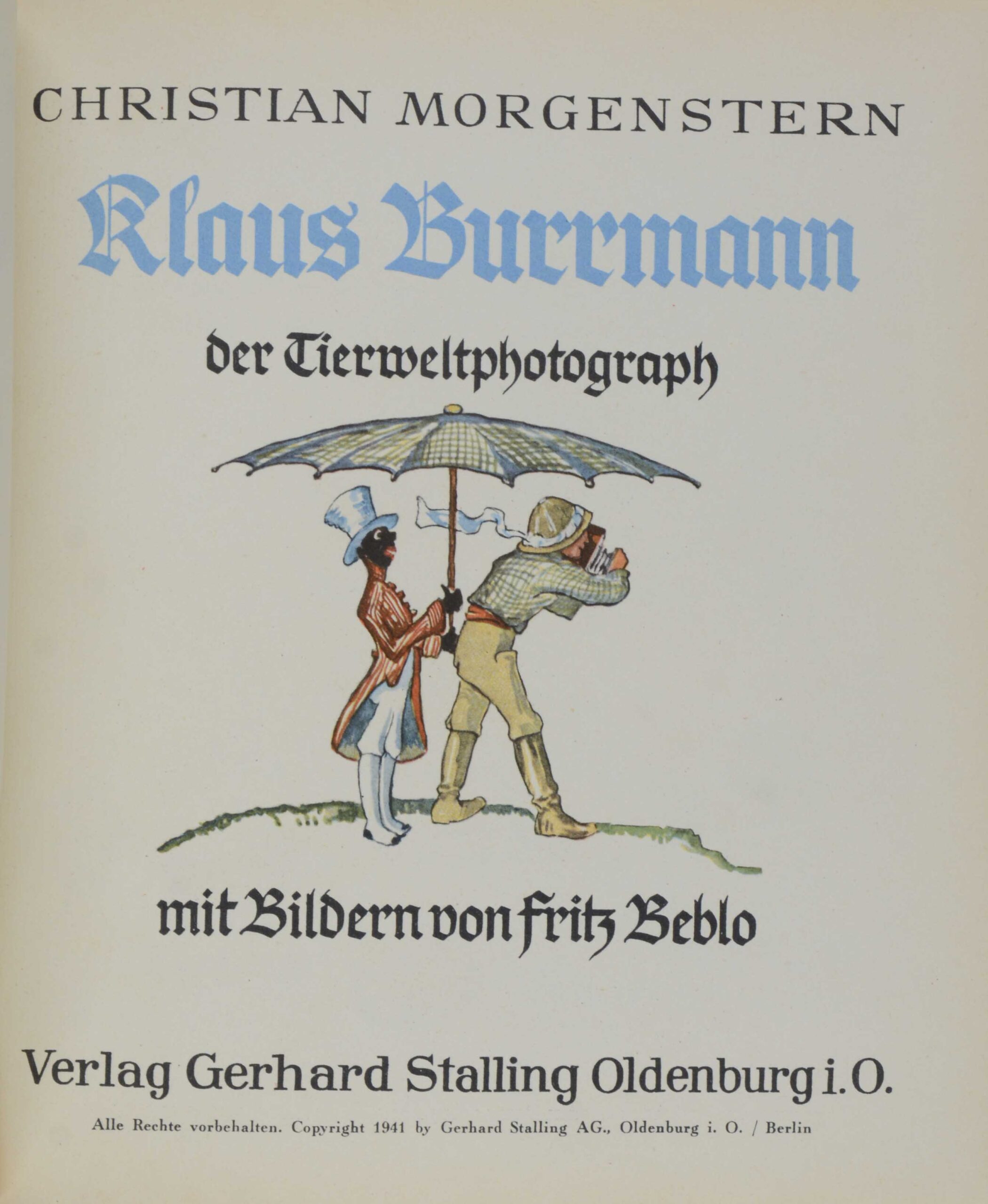 Christian. -Klaus Burrmann der Tierweltphotograph.