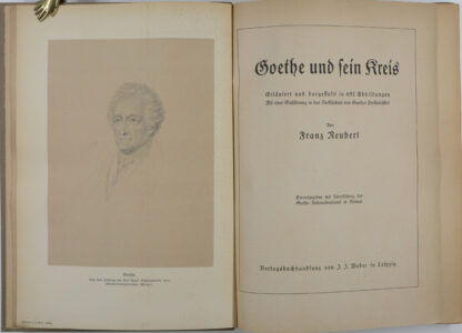 Franz. -Goethe und sein Kreis.