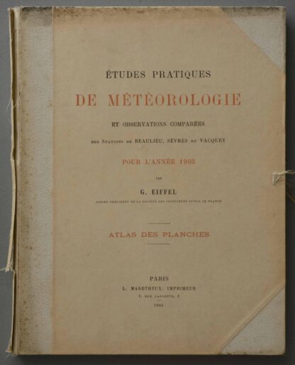 G. -Études Pratiques de Météorologie et observations comparées des Stations de Beaulieu