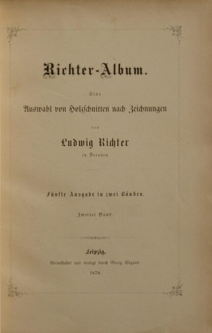 Ludwig. -Richter-Album.