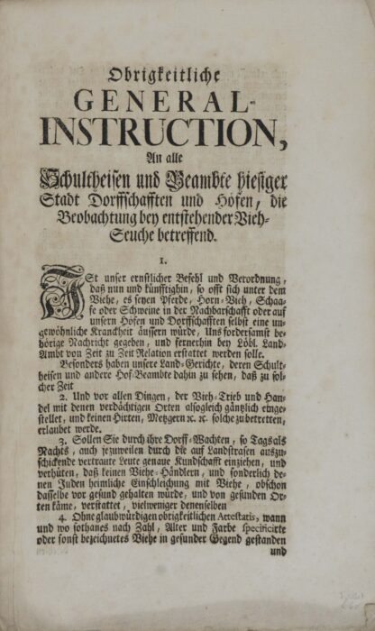 -Obrigkeitliche General-Instruction