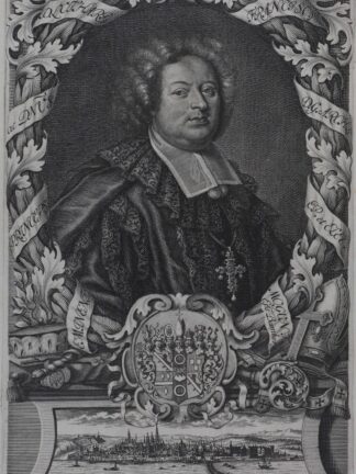 -D. Lothar Francisc... Archiprinceps ep. et elec... Mogunt. Brustporträt von Kurfürst Lothar Franz von Schönborn