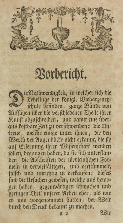 oder Beschreibung der einfachen Arzeneyen nach ihren Wirkungen; nebst den Medicinischen Formeln.