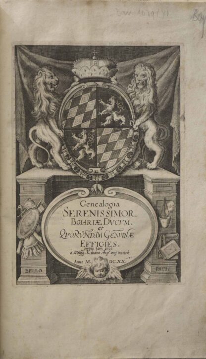 W. -Genealogia Serenissimor Boiariae Ducum