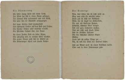Alfred. -Die Dämmerung.