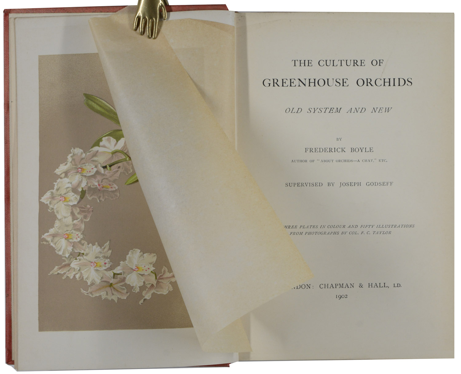 Frederick. -The Culture of Greenhouse Orchids.