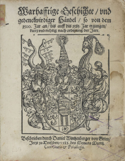 und gedenckwirdiger Händel