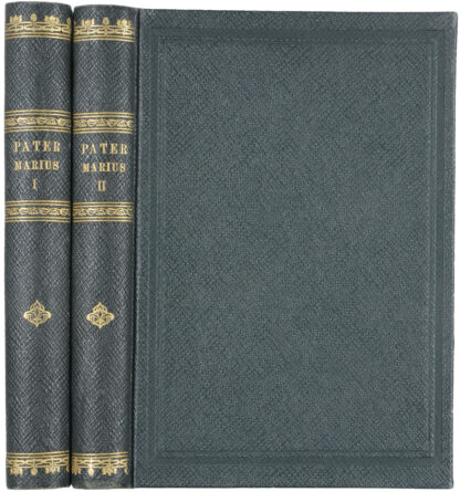 Walter. -Marius der Epikurer.
