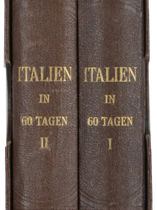 MEYERS REISEBÜCHER. -Gesell Fels' Italien in sechzig Tagen.