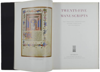 H.P. -Catalogue 95: Twenty-Five Manuscripts.