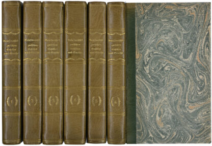SCHILLER (Friedrich von) und (Johann Wolfgang von) GOETHE. -Briefwechsel zwischen Schiller und Goethe in den Jahren 1794-1805.