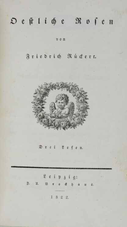 Friedrich. -Oestliche Rosen.