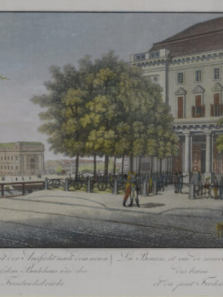 -BERLIN. Börse. Die Börse mir der Aussicht nach dem neuen Packhof