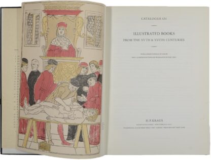 H.P. -Catalogue 121: Illustrated Books from the XVth & XVIth Centuries.