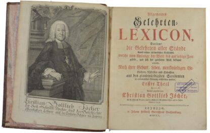 Christian Gottlieb (Hrsg.). -Allgemeines Gelehrten-Lexicon