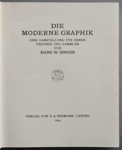 Hans W. -Die moderne Graphik.