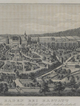 -BADEN-BADEN. Gesamtansicht.