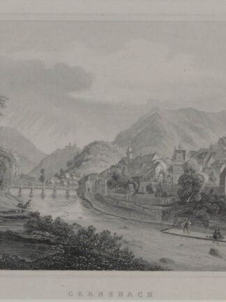 -GERNSBACH/Murgtal. Gesamtansicht.