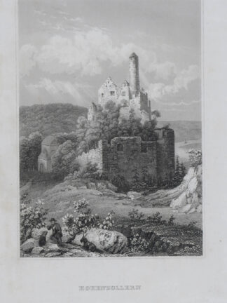 -HECHINGEN. - HOHENZOLLERN. Burgansicht.