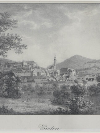 -BADEN-BADEN. Gesamtansicht.