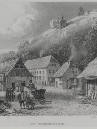 -GÖRWIHL - TIEFENSTEIN. Ansicht der Mühle im Tiefenstein.