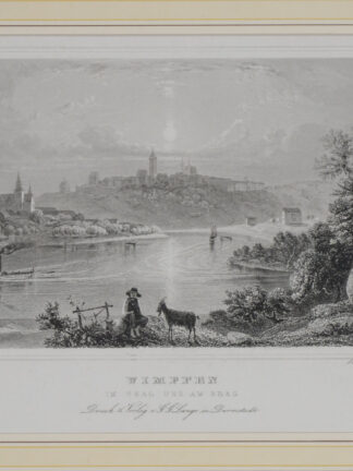 -BAD WIMPFEN. Gesamtansicht von W. im Tal und am Berg.