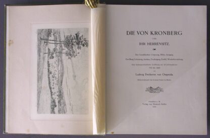 Ludwig Freiherr von. -Die von Kronberg und ihr Herrensitz.