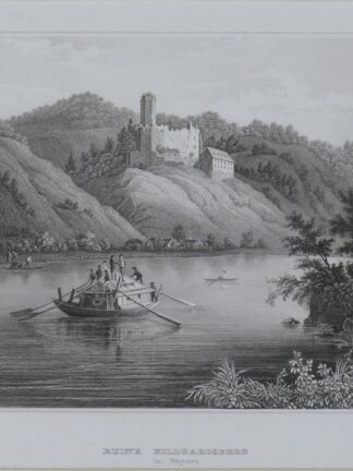 -HILGARDSBERG b. Vilshofen. Ansicht der Ruine.