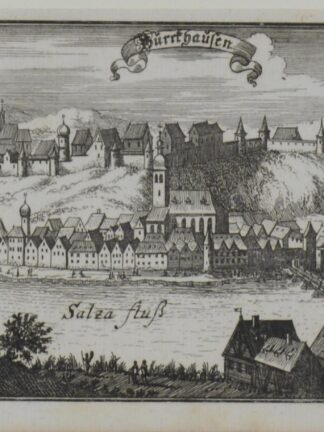 -BURGHAUSEN (Burckhausen). Gesamtansicht.