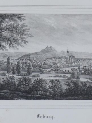 -COBURG. Gesamtansicht.