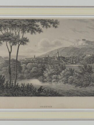 -COBURG. Gesamtansicht von der Südseite.