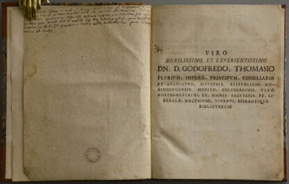 Jo(hann) David. -Sylloge aliquot scriptorum de bene ordinanda et ornanda bibliotheca.
