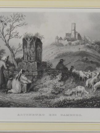 -BAMBERG. - ALTENBURG. Ansicht mit der Burg.