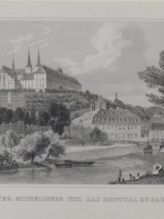 -BAMBERG. Kloster Michelsberg und das Hospital.