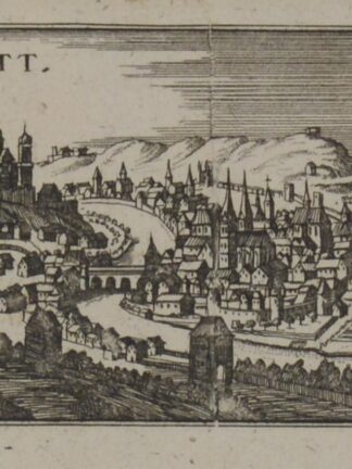 -EICHSTAETT (Aychstaett). Gesamtansicht.